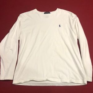 Long sleeve polo shirt